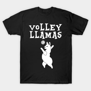 Volley Llamas Funny T-shirt For Boys Girls T-Shirt